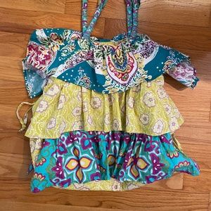 Funktion White Label Boho Ruffle Large Overnight Bag | Mixing prints, Overnight